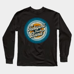 Tedeschi Trucks Band - Retro Circle Vintage Long Sleeve T-Shirt